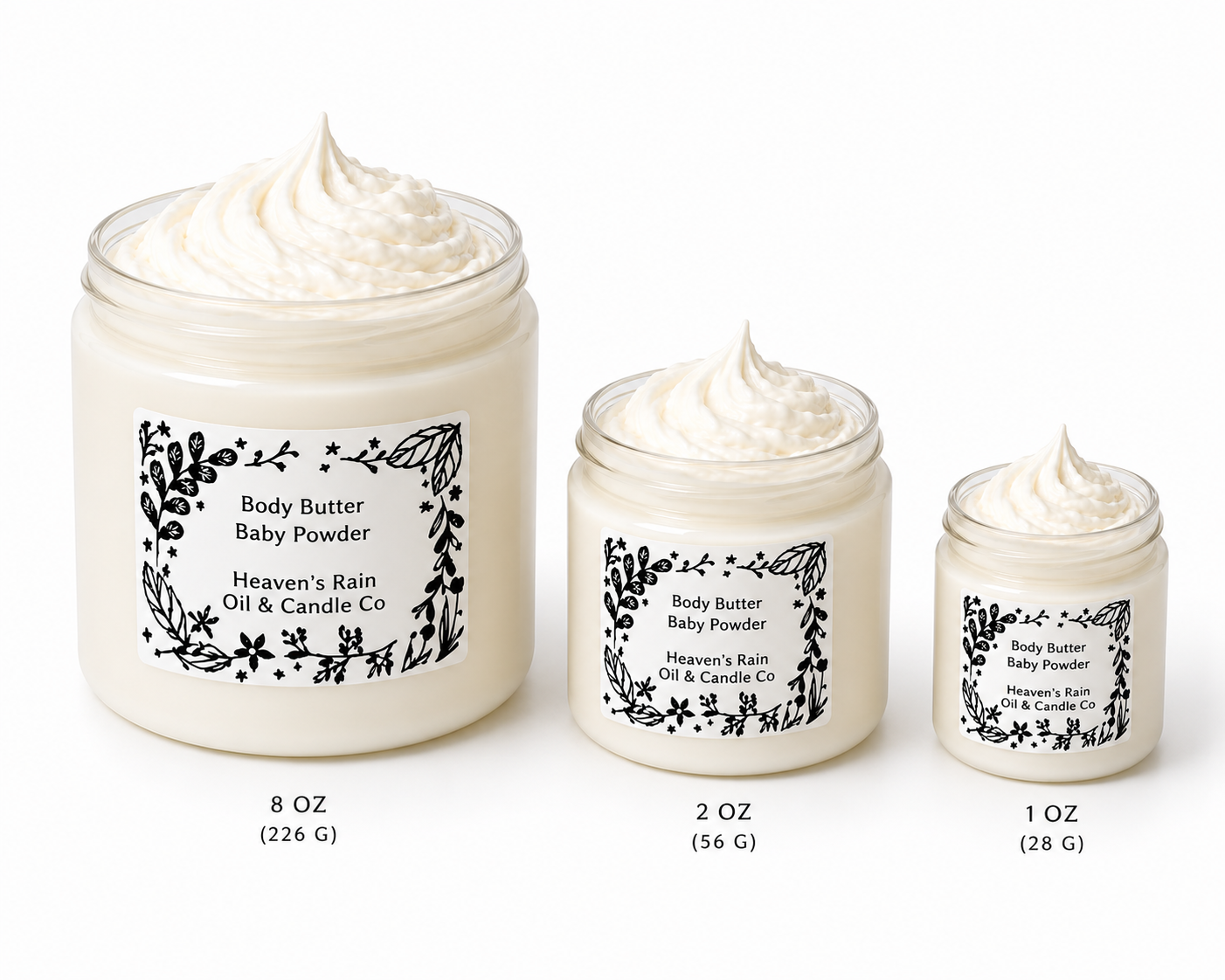Heaven's Rain Body Butter – Unisex Scents