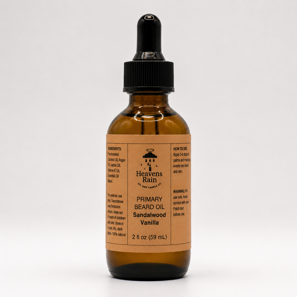 Heaven's Rain Primary Beard Oil — Daily(2oz)