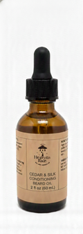 Heaven's Rain Cedar & Silk Beard Oil — Conditioning (2oz)