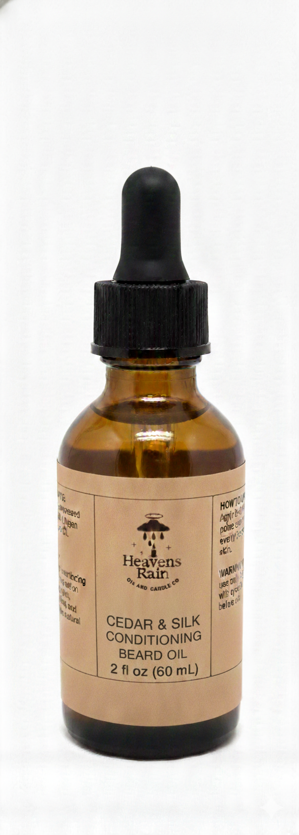 Heaven's Rain Cedar & Silk Beard Oil — Conditioning (2oz)
