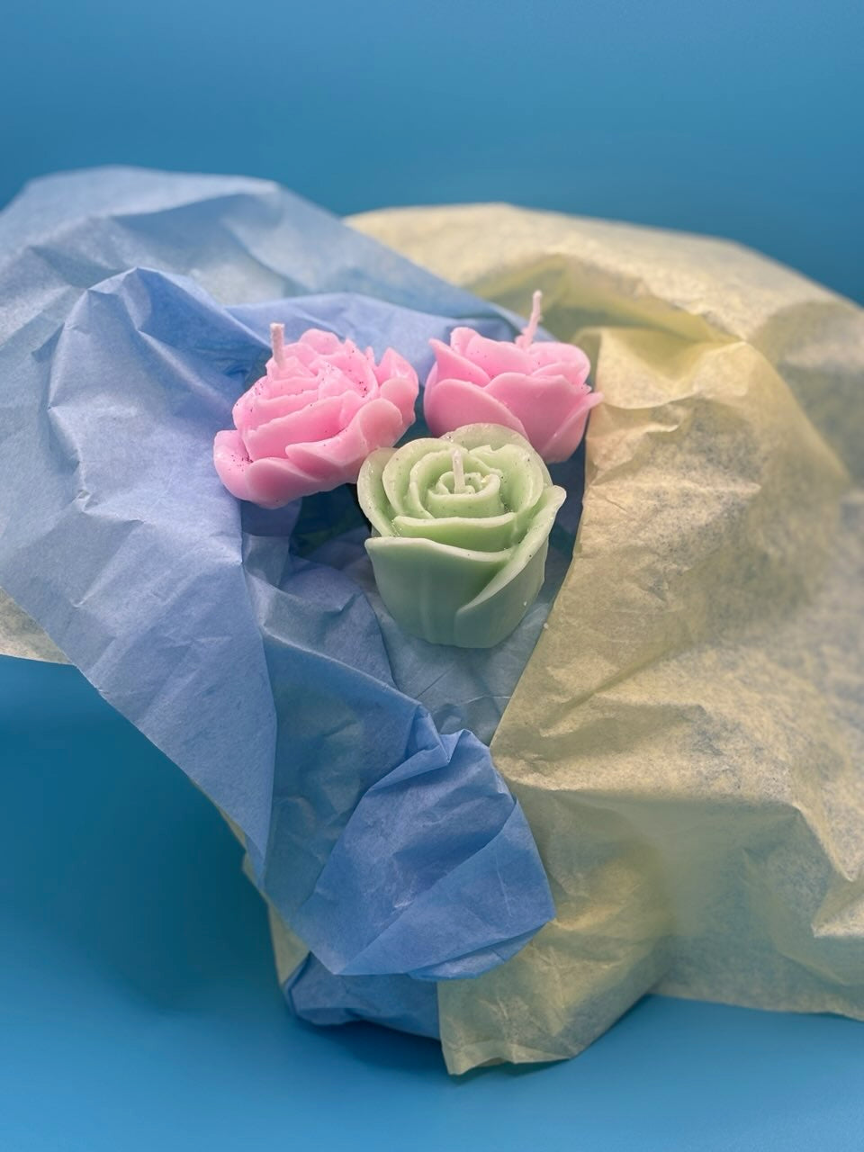 Spring Grace Flower Scented Bouquet Candle Set