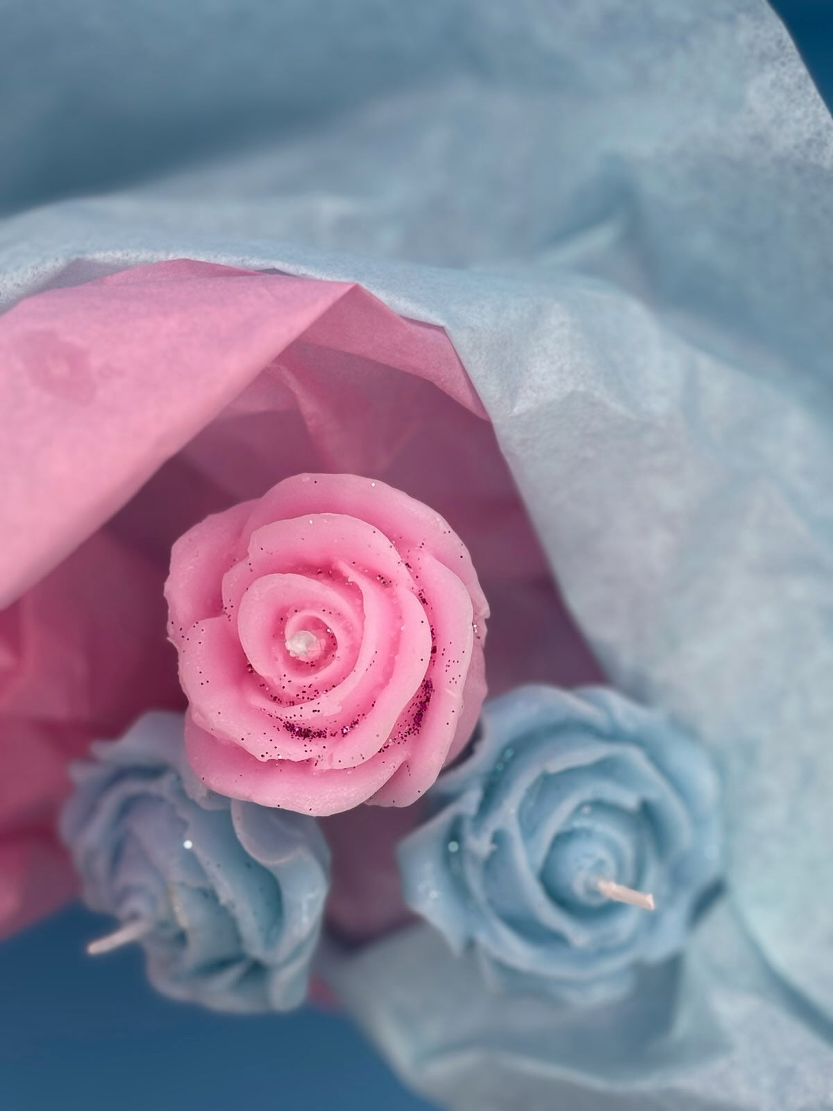 Spring Grace Flower Scented Bouquet Candle Set