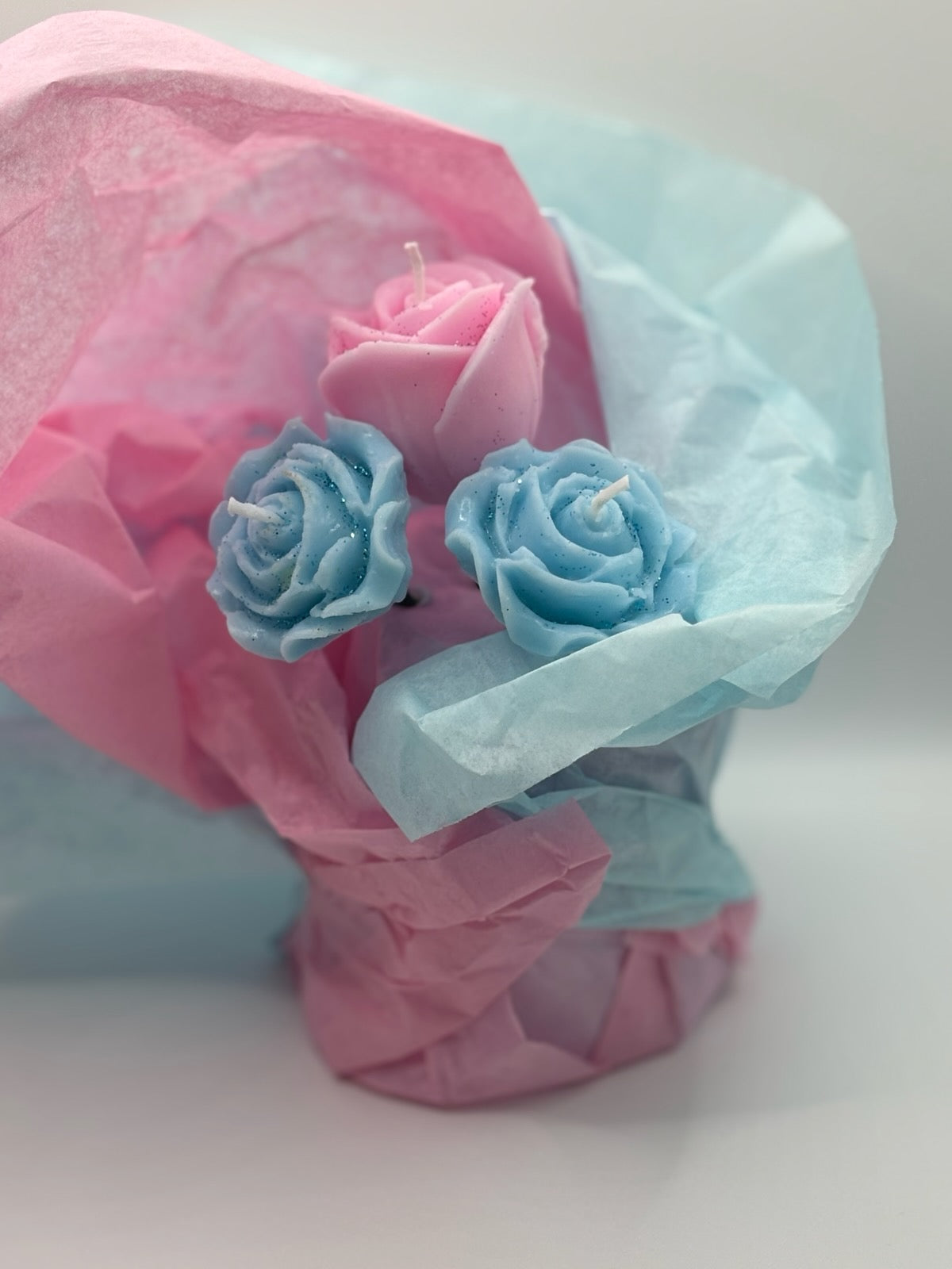 Spring Grace Flower Scented Bouquet Candle Set