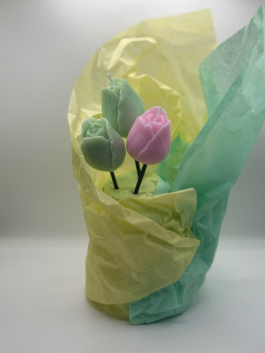 Spring Grace Flower Scented Bouquet Candle Set