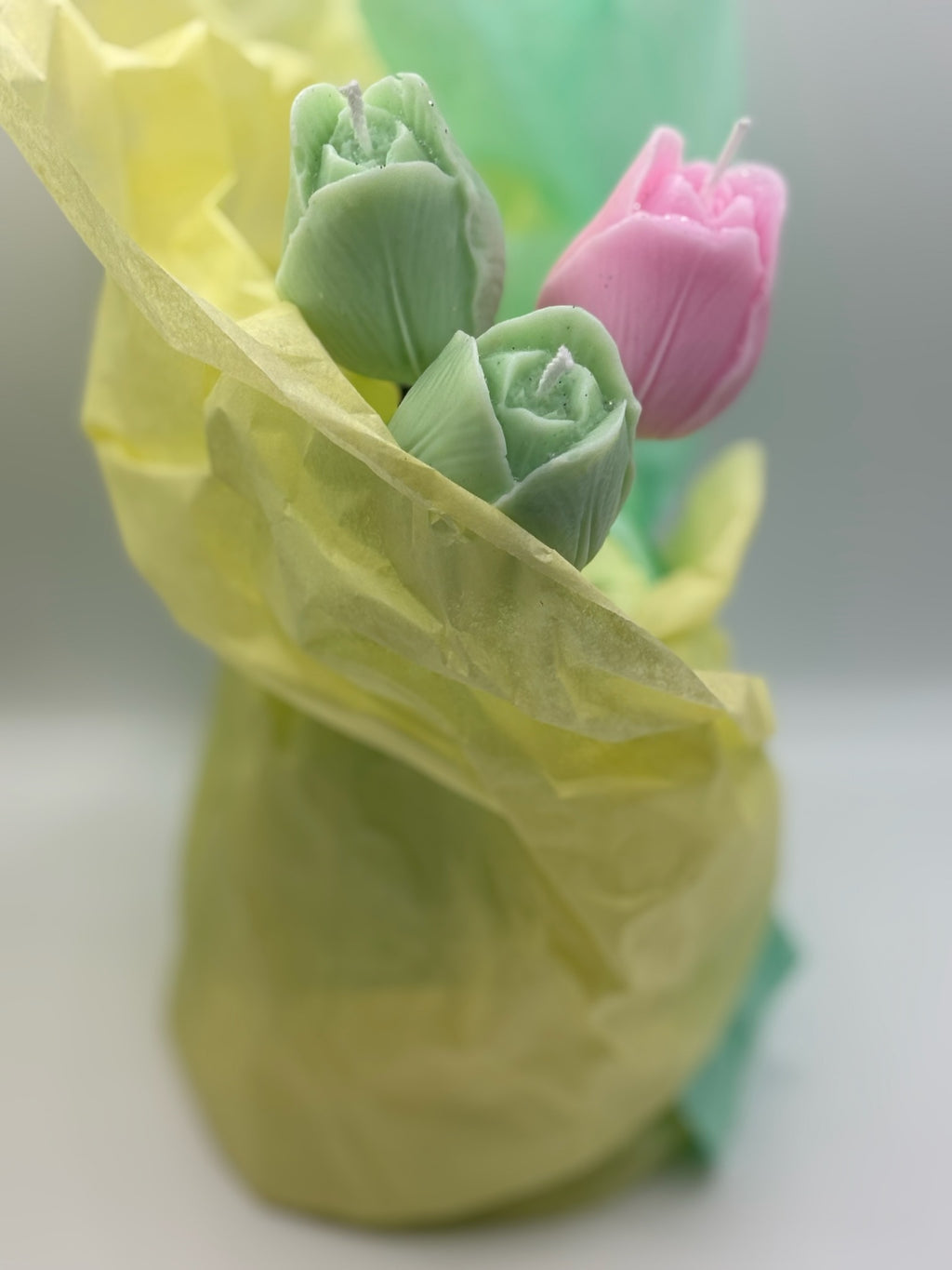 Spring Grace Flower Scented Bouquet Candle Set