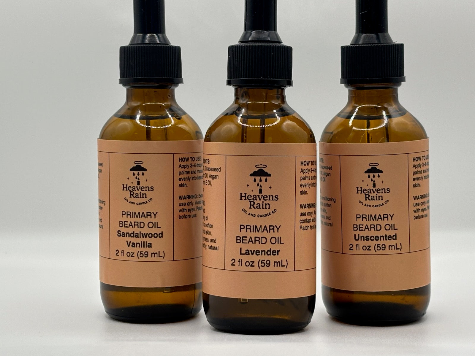 Heaven's Rain Cedar & Silk Beard Oil — Conditioning (2oz)