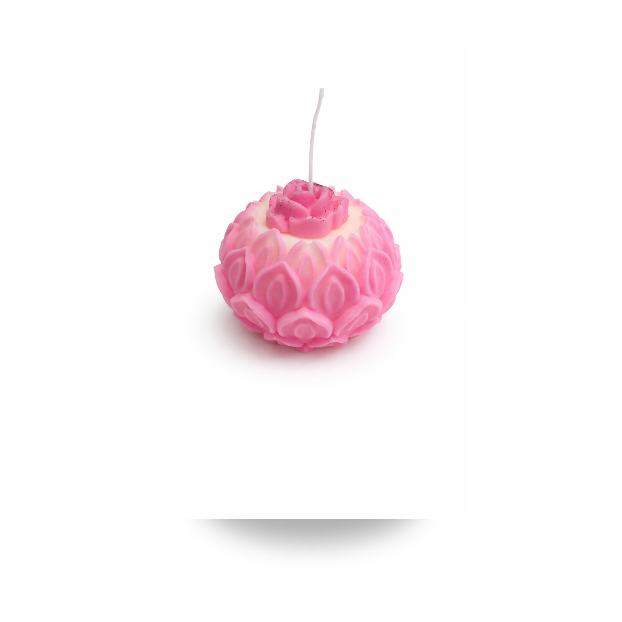 Blushing Blessings Scented Flower Candle